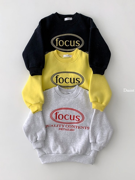 Focus Double Fleece Sweatshirt Focus Double Fleece Sweatshirt