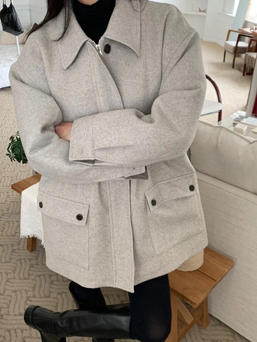 Bocca Wool Half Coat Bocca Wool Half Coat