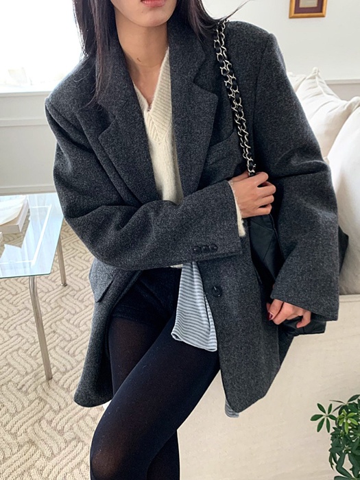 Basic Wool Jacket Basic Wool Jacket