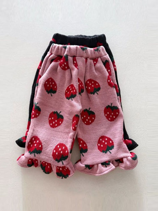 Strawberry Jacquard Pants Strawberry Jacquard Pants