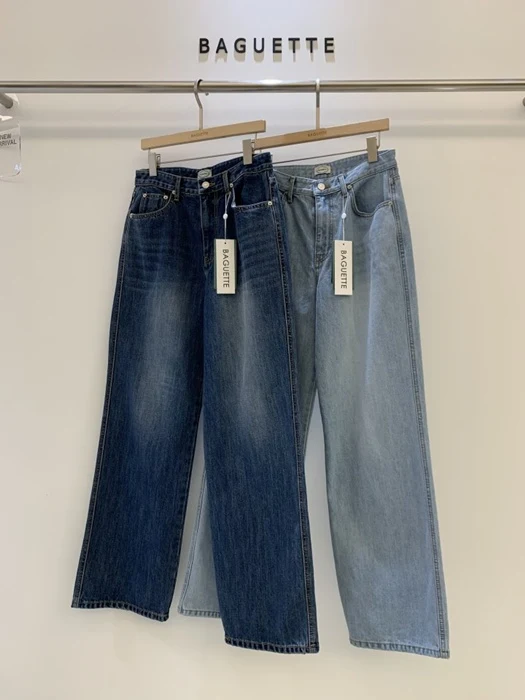 Wool Denim Pants