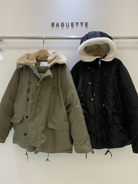 Shearling N3B Down Padded Jacket