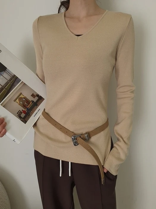 Attention V-Neck Knit Attention V-Neck Knit