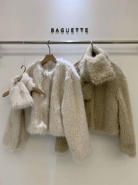 Shearling Muffler Jumper
