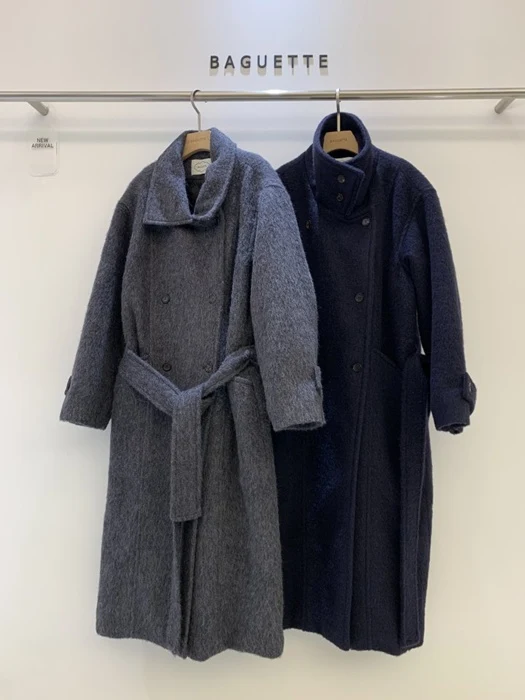 Mohair Wool Coat