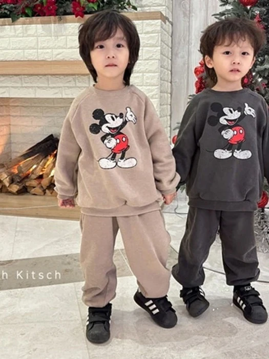 Vintage D Pigment Fleece Set