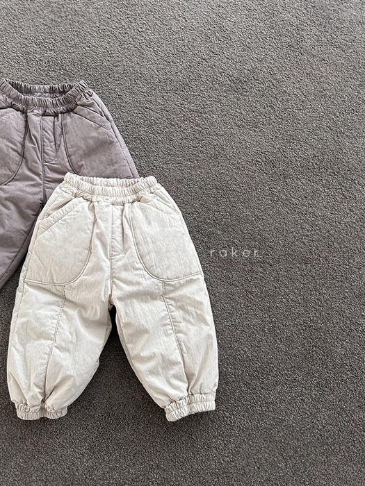 Padded Bonded Panel Pants