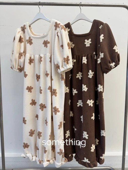 Fleece Pajama One-Piece
