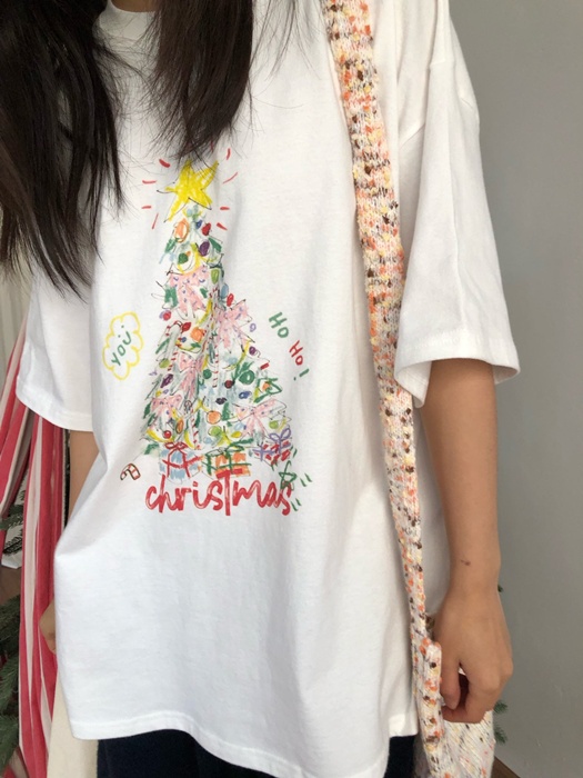 Tree Fleece Tee