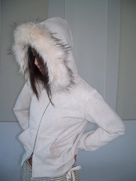 Trimmed Double Fleece Zip-Up