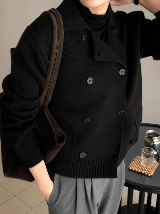 Double Button Cardigan Double Button Cardigan
