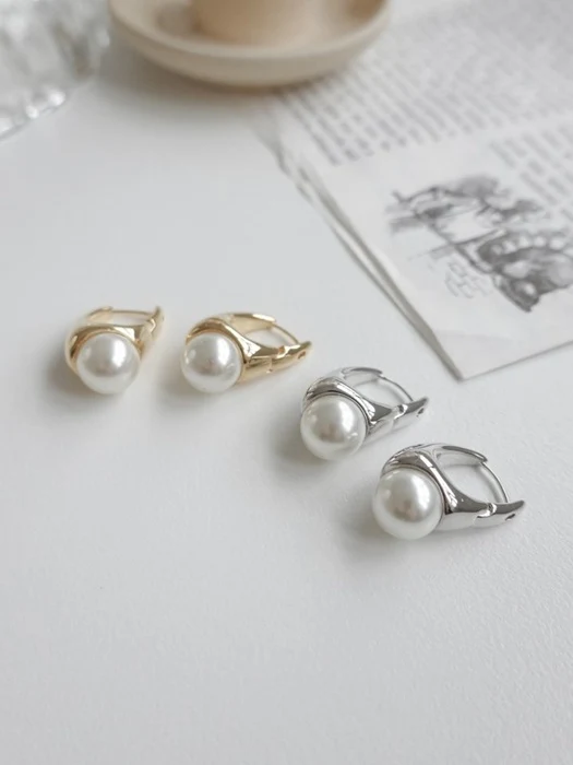Taurine Pearl Ring Earrings