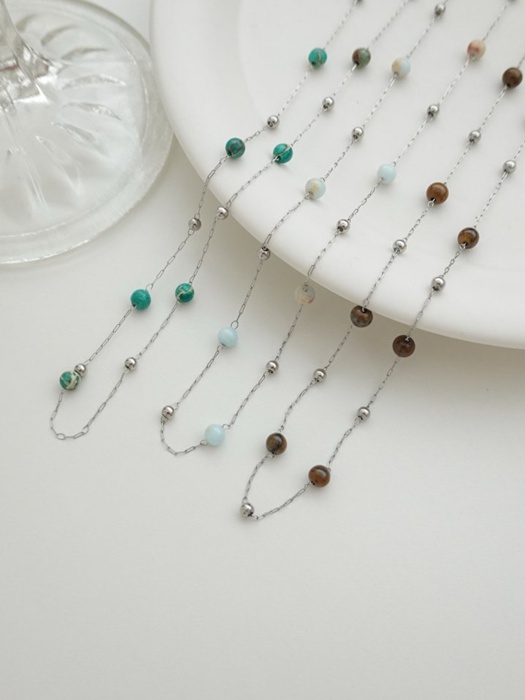 Claran Crystal Ball Necklace