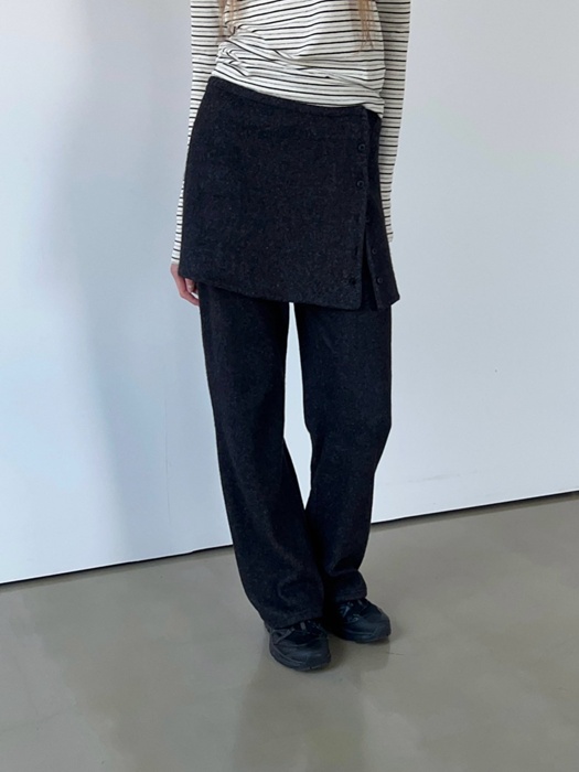 Fleece Wrap Skirt Pants Fleece Wrap Skirt Pants