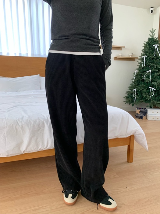 Velour Banding Pants Velour Banding Pants