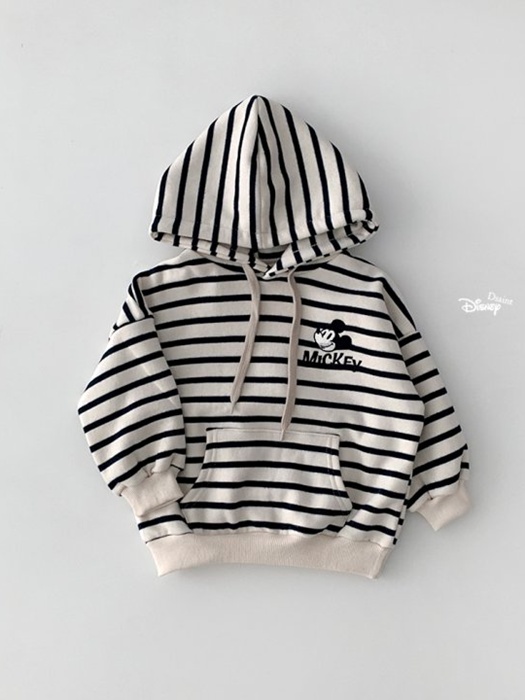 Mix Stripe M Fleece Hoodie Mix Stripe M Fleece Hoodie