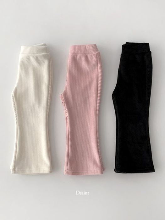 Pretty Ribbed Mink Flare Pants Pretty Ribbed Mink Flare Pants