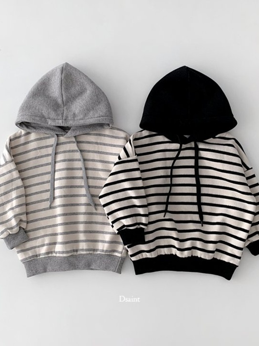 Stripe Fleece Hoodie Stripe Fleece Hoodie