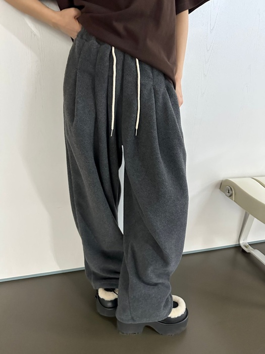 Fleece Pintuck Two Way Pants Fleece Pintuck Two Way Pants