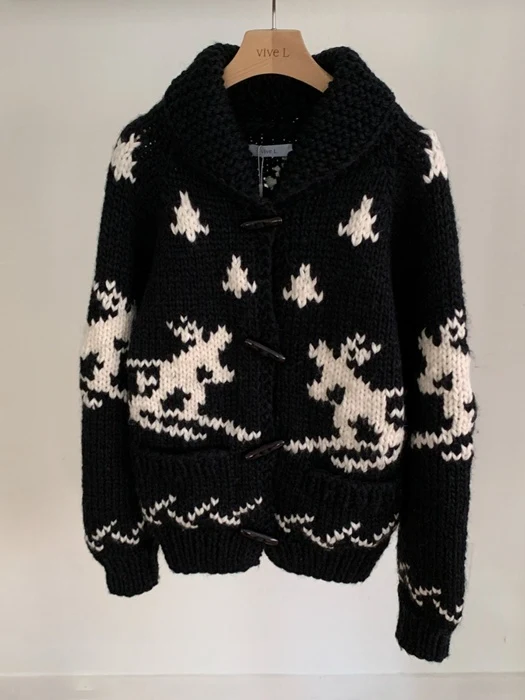 Handmade Cowichan Cardigan