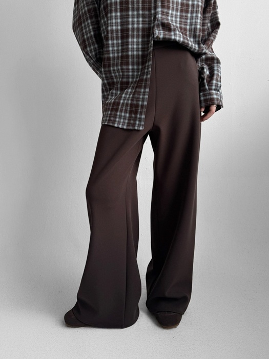 Mochi Chic Back Banded Fleece Pants