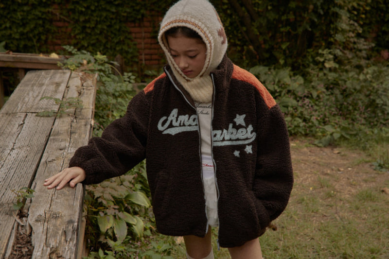 A-Market - Korean Children Fashion - #Kfashion4kids - Yoke Fleece Zip-Up - 3