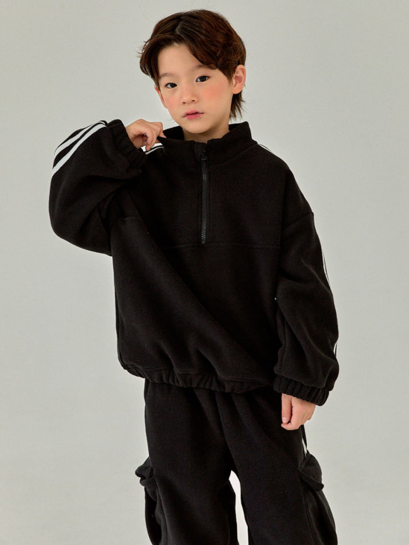 A-Market - Korean Children Fashion - #stylishchildhood - Fleece Line Anorak - 4