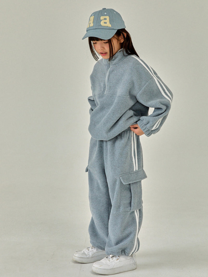 A-Market - Korean Children Fashion - #childofig - Fleece Line Pants - 3