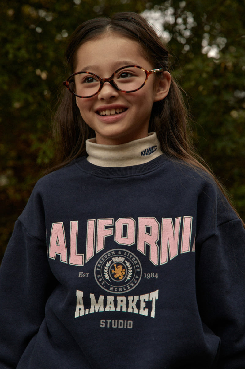 A-Market - Korean Children Fashion - #childofig - California Sweatshirt - 2