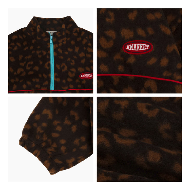 A-Market - Korean Children Fashion - #childofig - Warm Leopard Anorak - 12