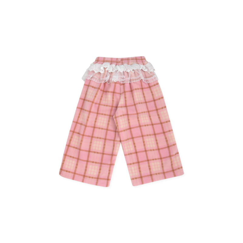 A-Market - Korean Children Fashion - #childofig - Tiered Check Pants - 11