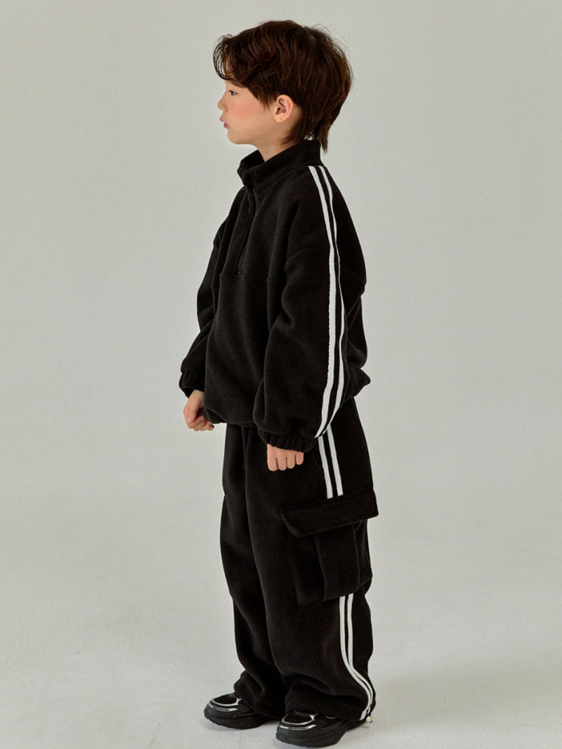 A-Market - Korean Children Fashion - #childrensboutique - Fleece Line Anorak - 5