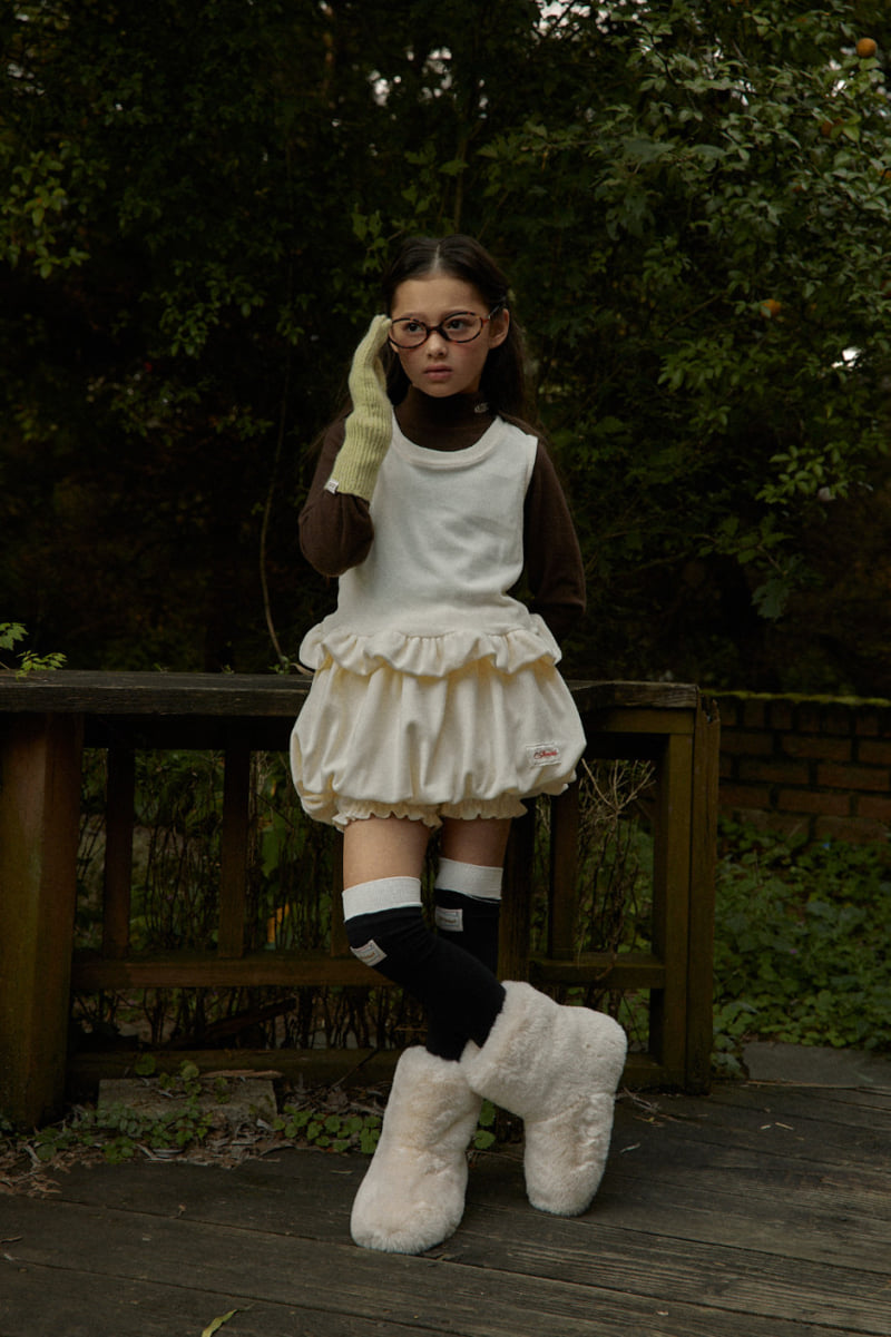 A-Market - Korean Children Fashion - #childrensboutique - Bloomer Balloon Skirt - 9