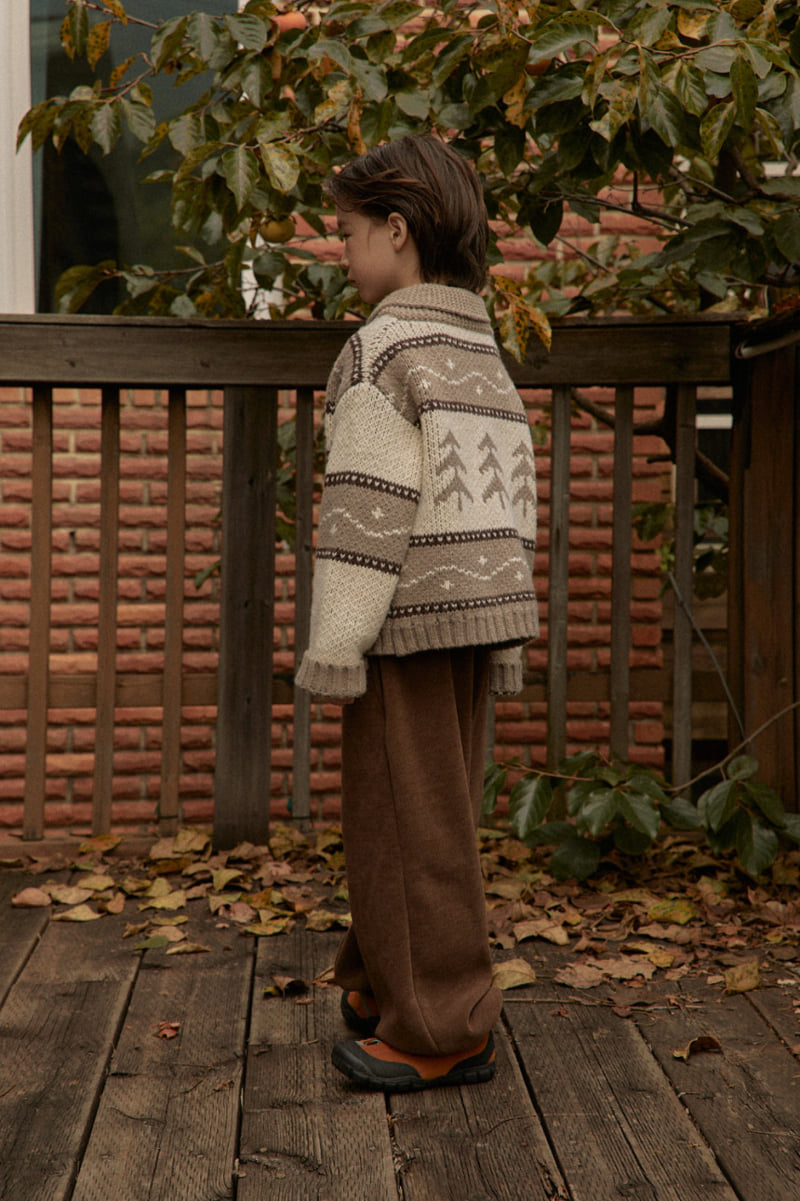 A-Market - Korean Children Fashion - #childrensboutique - Deer Shawl Cardigan - 7