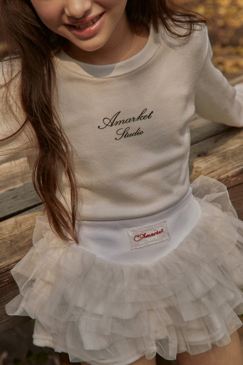A-Market - Korean Children Fashion - #discoveringself - Fran Crop Tee - 8