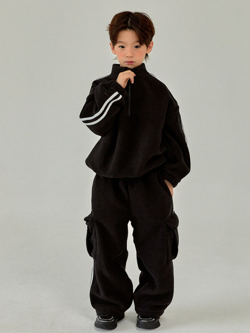 A-Market - Korean Children Fashion - #discoveringself - Fleece Line Pants - 6