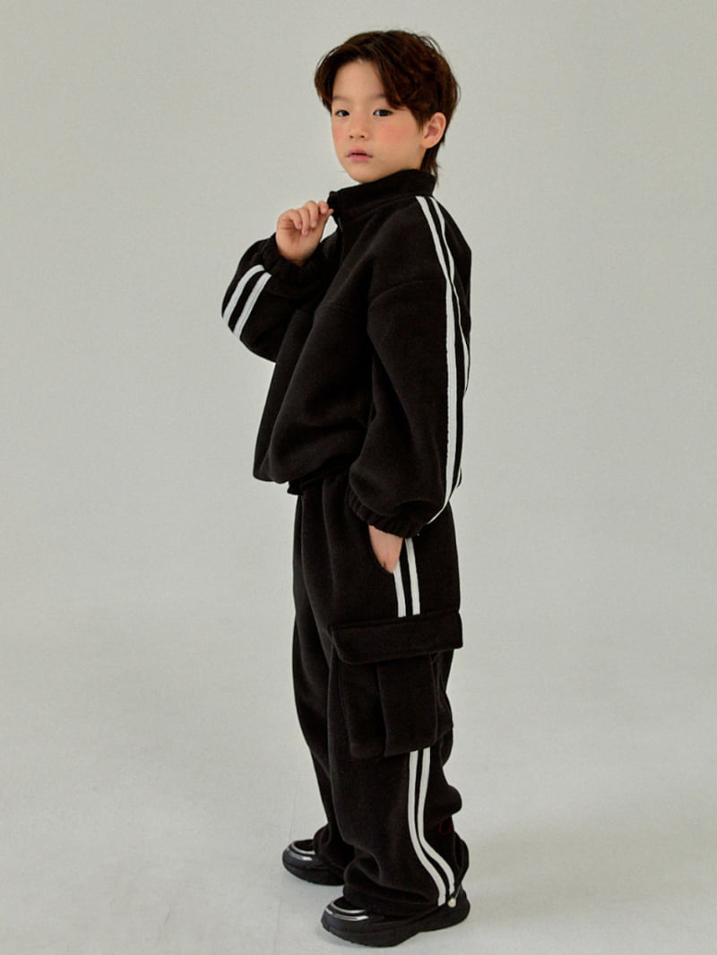A-Market - Korean Children Fashion - #fashionkids - Fleece Line Pants - 7