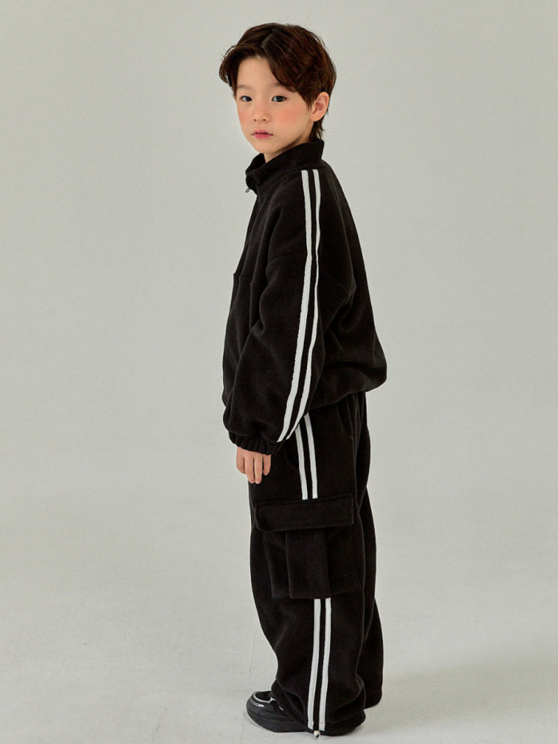 A-Market - Korean Children Fashion - #kidsshorts - Fleece Line Pants - 8