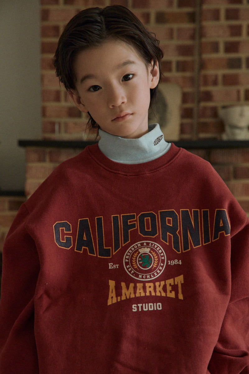 A-Market - Korean Children Fashion - #kidsshorts - California Sweatshirt - 7