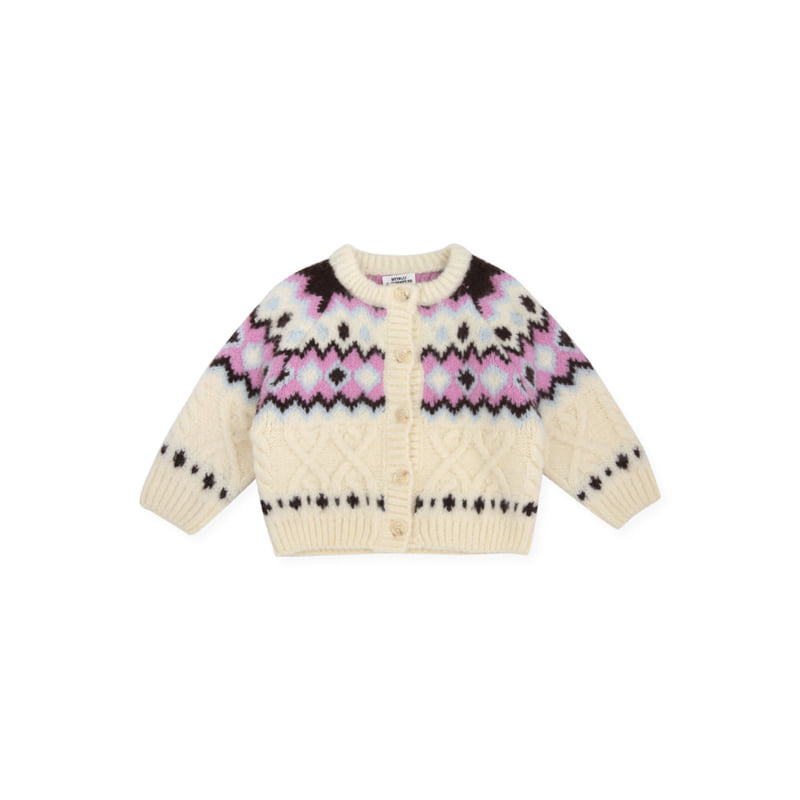 A-Market - Korean Children Fashion - #kidsshorts - Warm Nordic Cardigan - 12