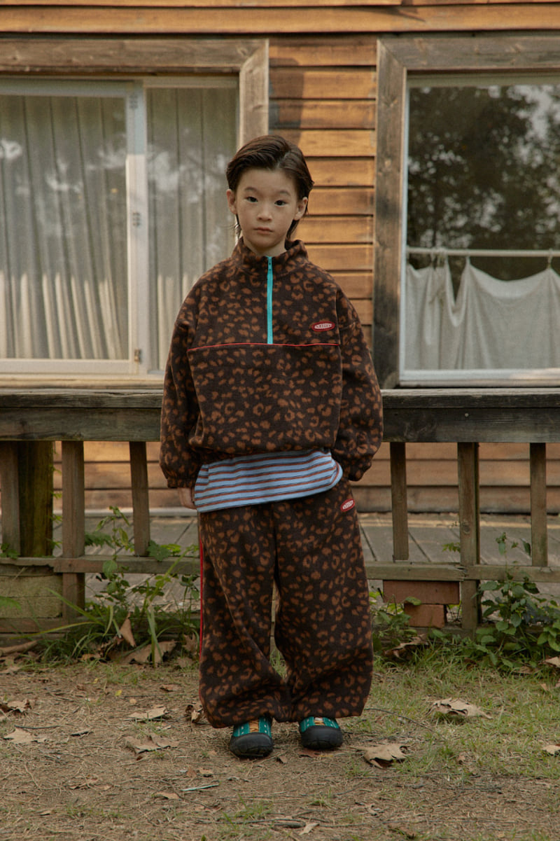 A-Market - Korean Children Fashion - #kidsstore - Warm Leopard Anorak - 5