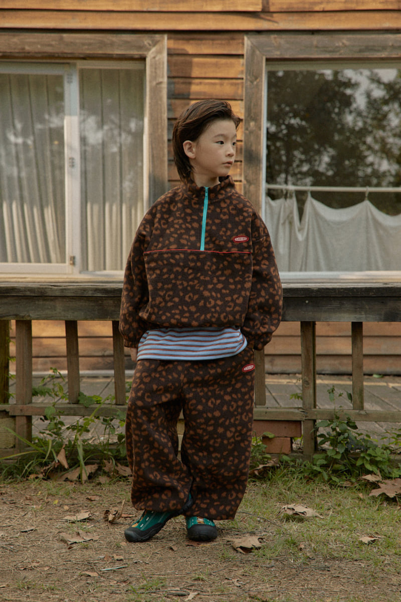 A-Market - Korean Children Fashion - #kidzfashiontrend - Warm Leopard Anorak - 6
