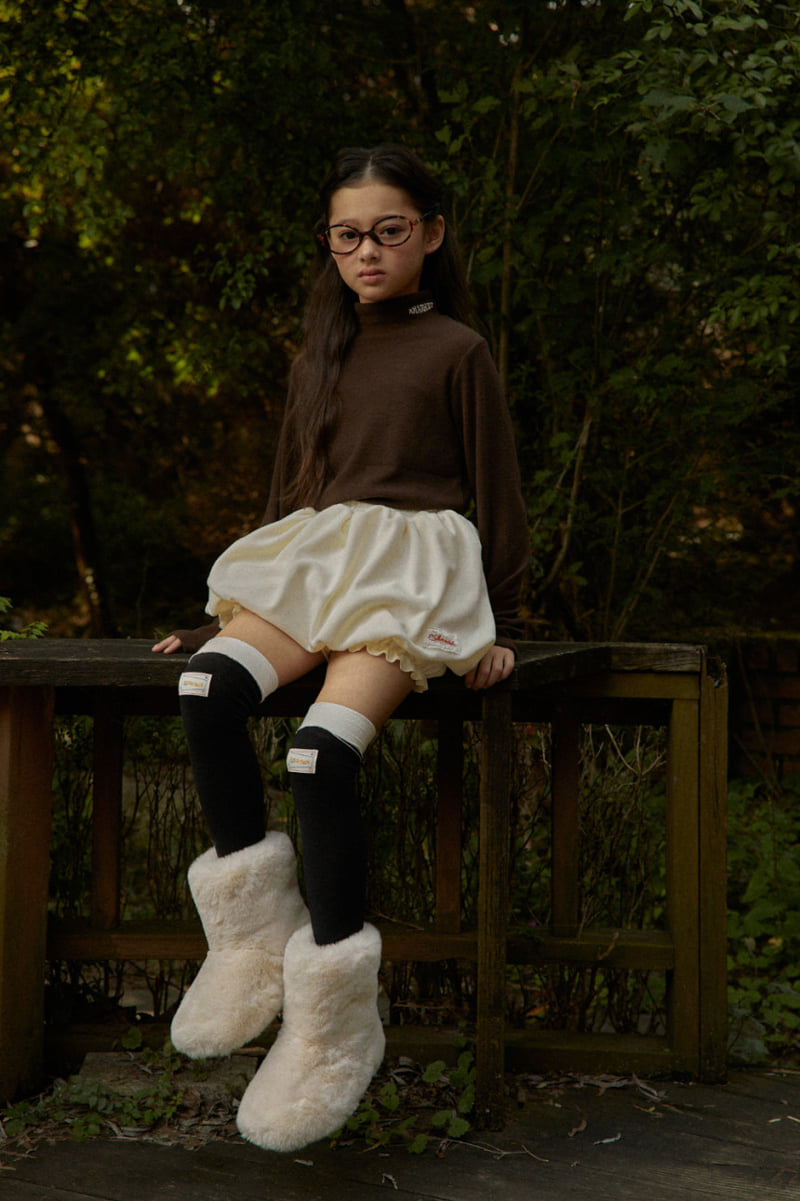 A-Market - Korean Children Fashion - #littlefashionista - Bloomer Balloon Skirt - 3