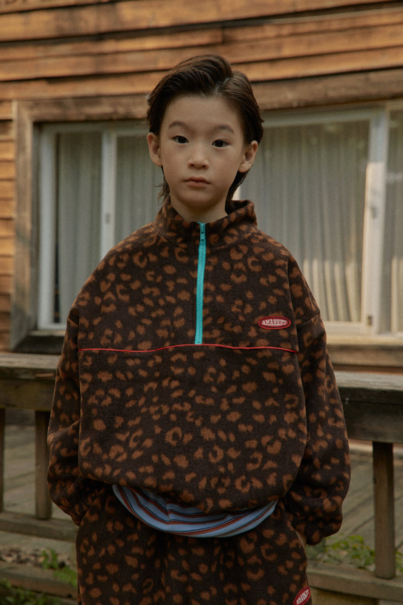 A-Market - Korean Children Fashion - #minifashionista - Warm Leopard Anorak - 10