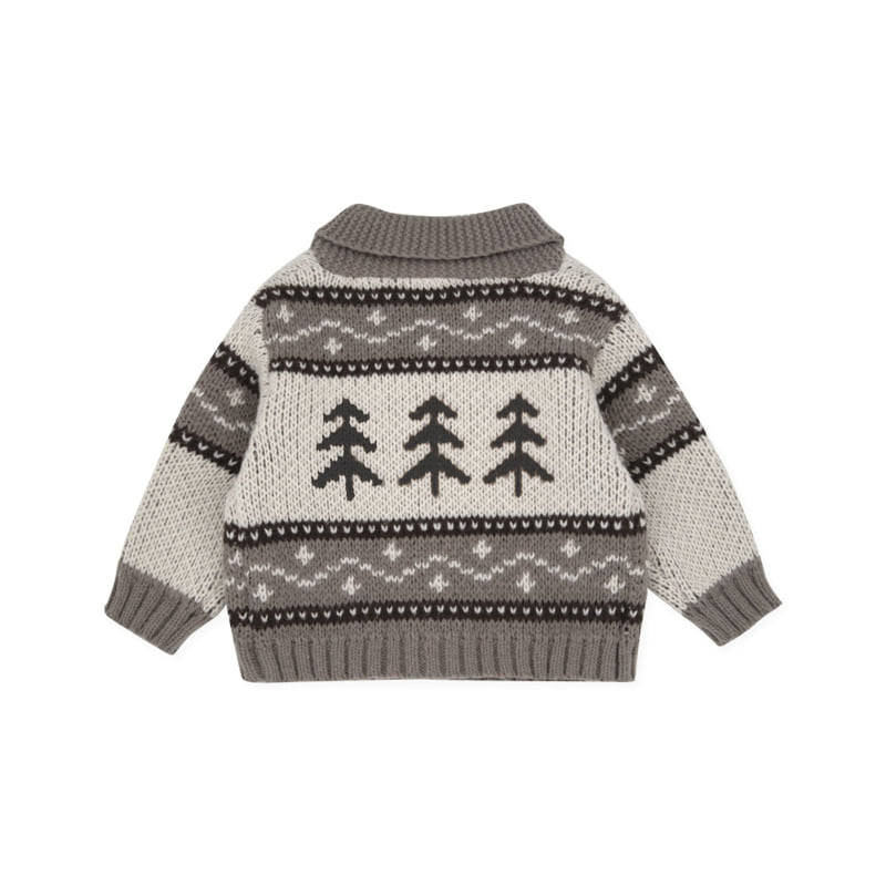 A-Market - Korean Children Fashion - #minifashionista - Deer Shawl Cardigan - 3