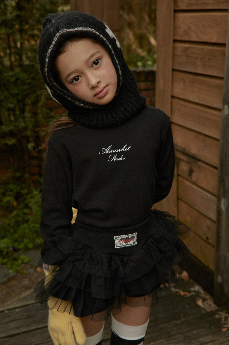A-Market - Korean Children Fashion - #toddlerclothing - Fran Crop Tee - 4