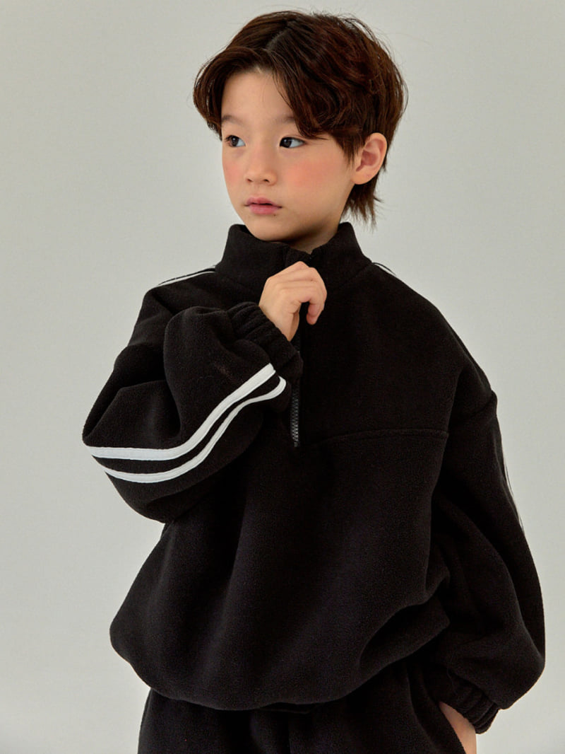 A-Market - Korean Children Fashion - #stylishchildhood - Fleece Line Anorak - 3