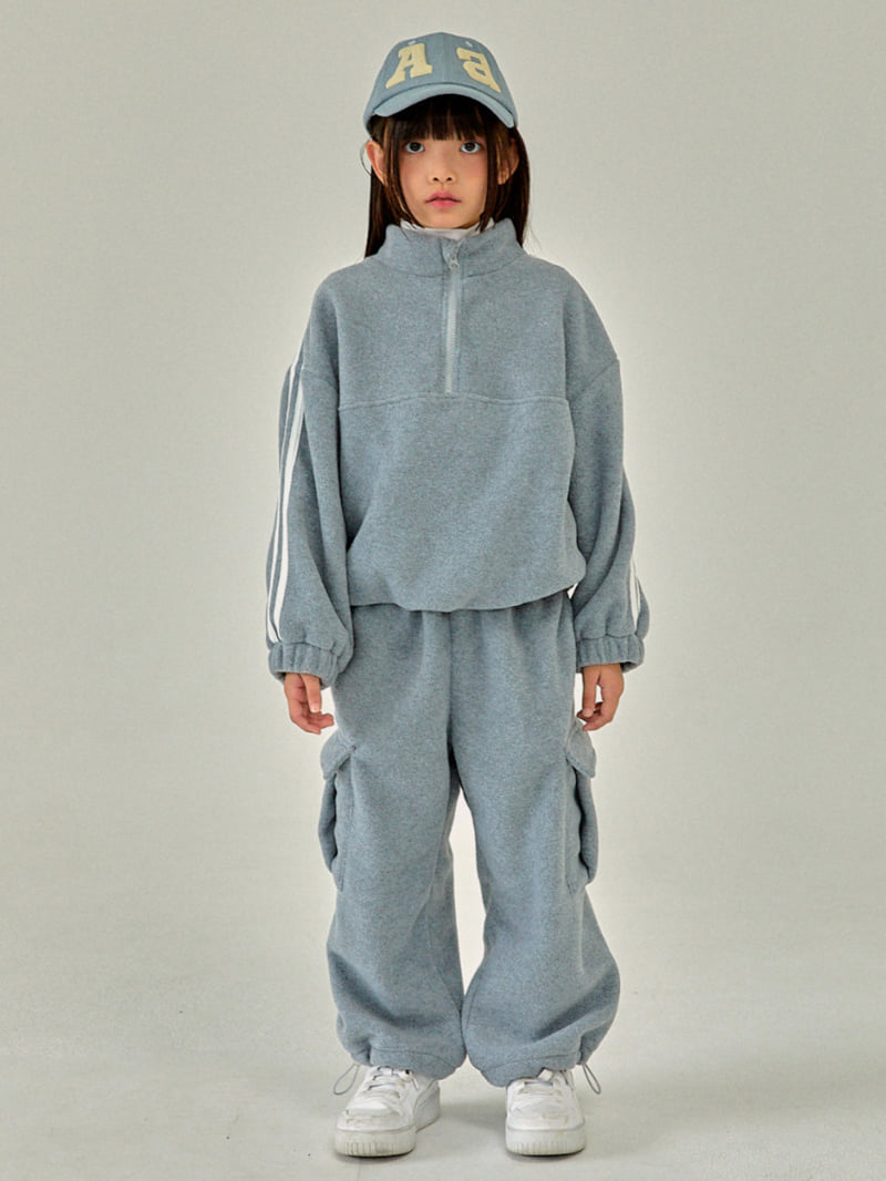 A-Market - Korean Children Fashion - #stylishchildhood - Fleece Line Pants - 2
