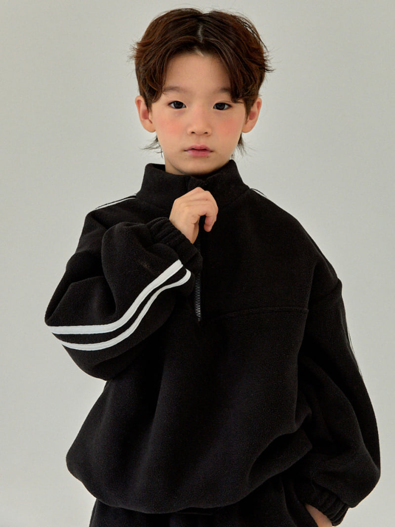 A-Market - Korean Children Fashion - #toddlerclothing - Fleece Line Anorak - 2