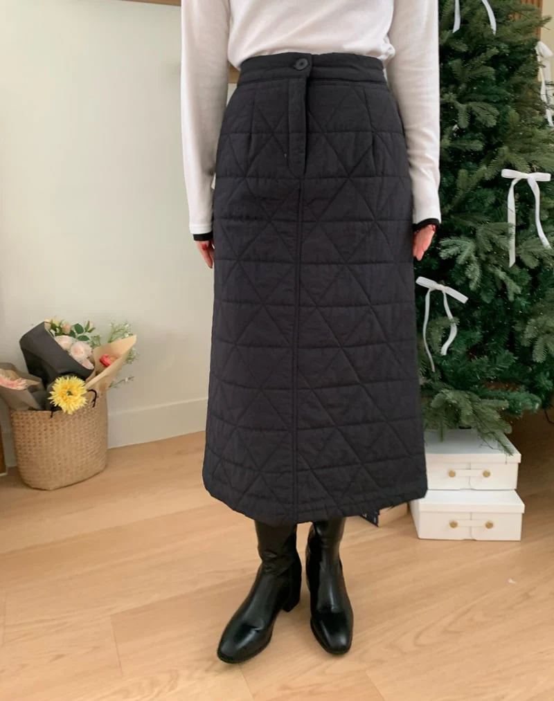 Allu - Korean Women Fashion - #momslook - Padded Skirt - 10